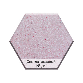 Мойка гранитная AquaGranitEx M-10 светло-розовый в Красноярске 2