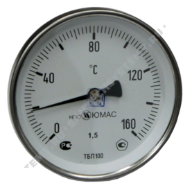 Термометр биметаллический Юмас ТБП-Т 160С Дк 63 L=50 в Красноярске 0