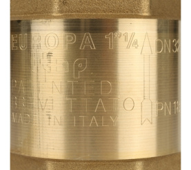 Клапан обратный пружинный муфтовый с металлическим седлом EUROPA 100 1 1/4 Itap в Красноярске 7