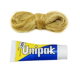 Комплект №1 UNIPAK (паста тюбик 25 г. + лён 13 г.) UNIPAK в Красноярске 0