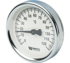 Термометр биметаллический накладной FR810(ТАВ) 80120 Watts 10006505(03.08.080) в Красноярске 0