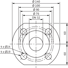 Циркуляционный насос Wilo Stratos-D 32/1-8 PN6/10 в Красноярске 2