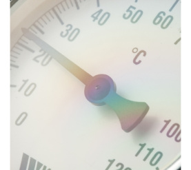 Термометр биметаллический с погружной гильзой 63 мм, штуц F+R801(T) 6350 Watts 10005800(03.01.040) в Красноярске 3