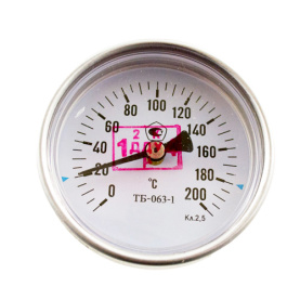 Термометр биметалл 200°C L=60(50) в Красноярске 1