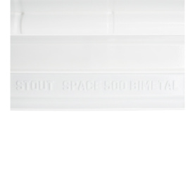 Радиатор биметаллический боковое подключение STOUT Space 500 14 секций SRB-0310-050014 в Красноярске 5