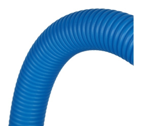Труба гофрированная ПНД, цвет синий, наружным диаметром 25 мм для труб диаметр STOUT SPG-0001-502520 в Красноярске 1