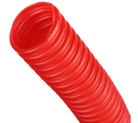 Труба гофрированная ПНД, цвет красный, наружным диаметром 32 мм для труб диаме STOUT SPG-0002-503225 в Красноярске 2