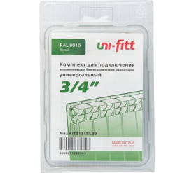 Присоединительный набор для радиатора (UNIFIT) 3/4 Global 1670957 в Красноярске 7