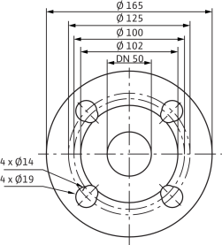 Циркуляционный насос Wilo Top-SD 50/7 DM PN6/10 в Красноярске 2