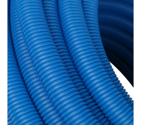 Труба гофрированная ПНД, цвет синий, наружным диаметром 25 мм для труб диаметр STOUT SPG-0001-502520 в Красноярске 3