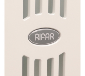 Радиатор биметаллический нижнее правое подключение (белый RAL RIFAR SUPReMO VENTIL 350 SVR 8 секций в Красноярске 6