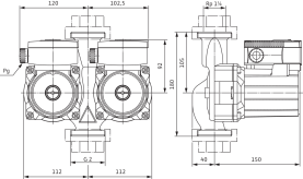 Циркуляционный насос Wilo Top-SD 30/5 EM PN6/10 в Красноярске 1