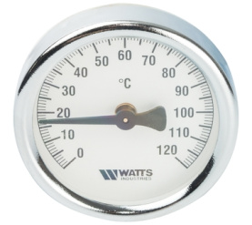 Термометр биметаллический накладной FR810(ТАВ) 63120 Watts 10006504(03.08.060) в Красноярске 0