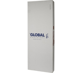 Радиатор биметаллический боковое подключение (белый RAL 9010) Global STYLE EXTRA 350 14 секций в Красноярске 11