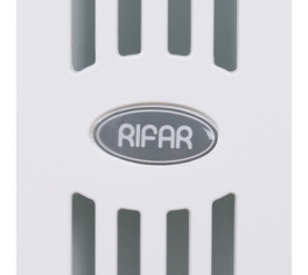 Радиатор биметаллический боковое подключение (белый RAL 9016) RIFAR SUPReMO 500 8 секций в Красноярске 8