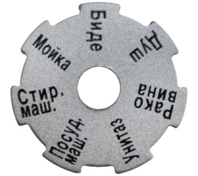 Информационный диск для коллекторов распределительных STOUT SMB 6801 000601 в Красноярске 1