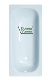 Ванна стальная ВИЗ Donna Vanna 170x70 летний небесный шумопоглащающая, с опорной подставкой, DV-71920 в Красноярске 1