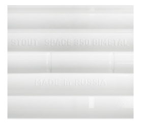 Радиатор биметаллический боковое подключение STOUT Space 350 8 секций SRB-0310-035008 в Красноярске 7