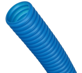 Труба гофрированная ПНД, цвет синий, наружным диаметром 32 мм для труб диаметр STOUT SPG-0001-503225 в Красноярске 2