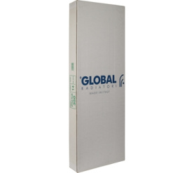 Радиатор биметаллический боковое подключение (белый RAL 9010) Global STYLE PLUS 350 14 секций в Красноярске 11