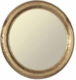 Зеркало Акватон "Андорра", круглое, 750мм, золот 1.A156.8.02V.NL4.0 в Красноярске 0