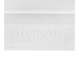 Радиатор биметаллический боковое подключение (белый RAL 9010) Global STYLE EXTRA 500 14 секций в Красноярске 8
