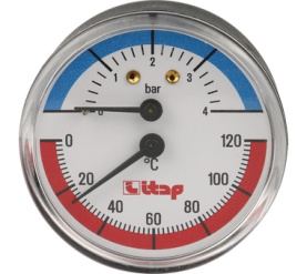 Термоманометр, осевое подключение ITAP 485 1/2 Itap в Красноярске 2