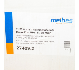 Насосная группа Thermix UPS 15-50 МВР с встроенным термостатом Meibes ME 27409.2 в Красноярске 13