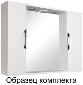 Шкаф-зеркало модульное Домино Грация 45 Эл. Домино в Красноярске 1