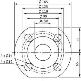 Циркуляционный насос Wilo Top-SD 50/15 DM PN6/10 в Красноярске 2