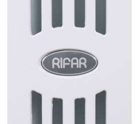 Радиатор биметаллический боковое подключение (белый RAL 9016) RIFAR SUPReMO 500 12 секций в Красноярске 8