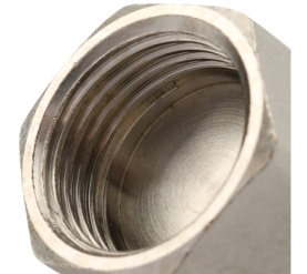 Заглушка ВР никелированная 1/2 для стальных труб резьбовой TIEMME 1500200(1880N0004) в Красноярске 4