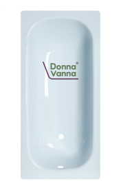Ванна стальная ВИЗ Donna Vanna 150x70 летний небесный, с опорной подставкой, DV-51920 в Красноярске 1