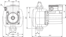 Циркуляционный насос Wilo Top-Z 25/6 DM PN6/10 в Красноярске 1